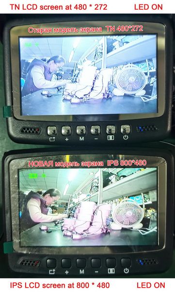Монітор з екраном 800х480 до підводної камери Carp Cruiser CC4-HBS-LC-HD 4.3" без камери, тільки монітор Монитор СC4-HBS-LC-HD фото