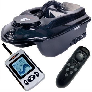Короповий кораблик для риболовлі Boatman Actor 10A-F7 з монохромним ехолотом для завезення прикормки Actor 10A-F7 фото