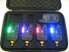 Набір сигналізаторів покльовки CarpCruiser FA211-4 (4+1) з бездротовим радіо пейджером FA211-4 фото 1