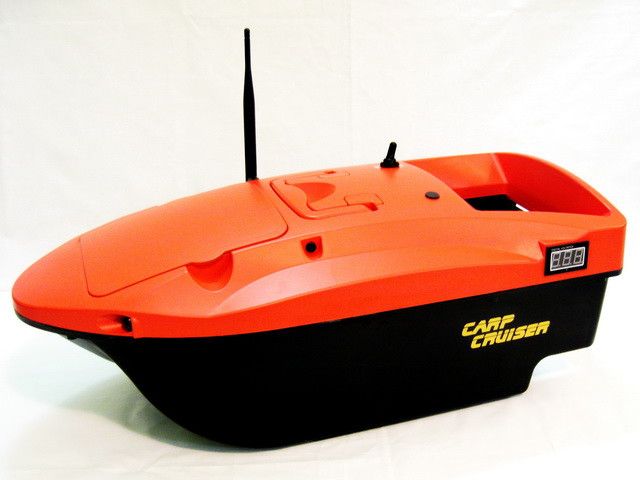 Короповий кораблик Carp Cruiser boat OF7-CWL для завезення прикормки наживки з кольоровим ехолотом Lucky FF718-LiC-WL OF7-CWL фото