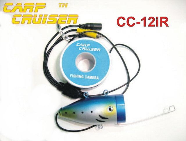 Carp Cruiser CC-12iR Подводная видеокамера без монитора для рыбалки 12 инфракрасных светодиодов, 15 м кабель CC-12iR фото