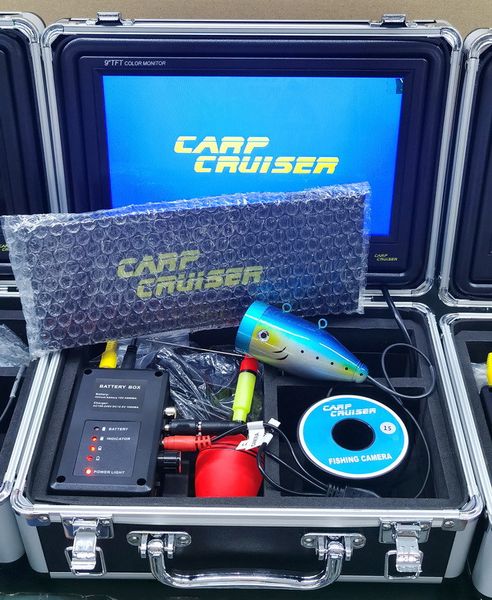 Подводная камера Carp Cruiser СC9-iR30-LUX с цветным 9" монитором 30 м кабеля 12 светодиодов ИК подсветка СC9-iR30-LUX фото