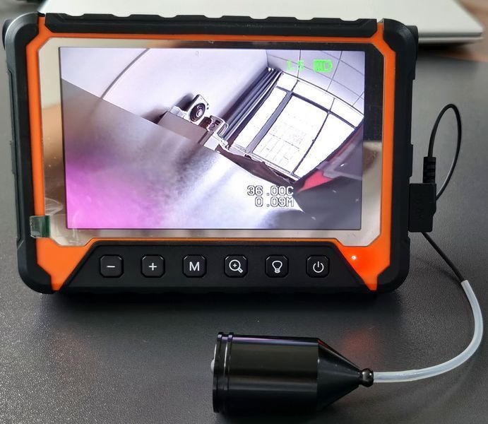 Підводна камера для риболовлі Carp Cruiser CC5-HBS-AC з 5" HD IPS 800x480 монітором та відображенням температури води та глибини CC5-HBS-АС фото