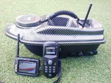 Прикормочный карповый&nbsp;кораблик Actor PRO-Light CARBON автопилот GPS навигация цветной эхолот Actor PRO-Light CARBON фото